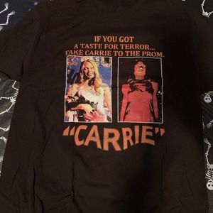 Carrie horror shirt